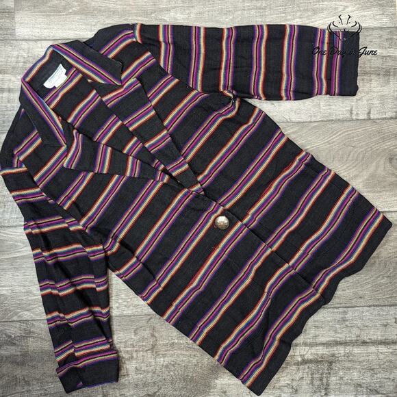 Central Falls One Button Cotton Jacket Size M - Picture 1 of 5